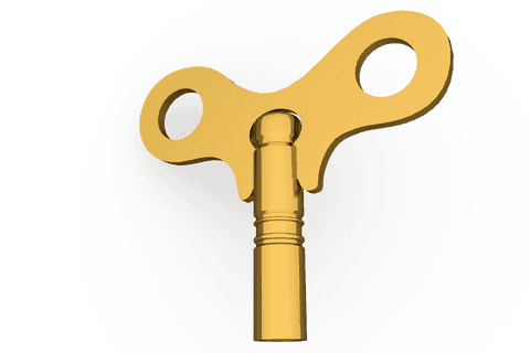 exquisite gold clock key on transparent background digital vector - Download Free Stock Videos Pikwizard.com