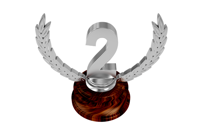 Sketched Silver Number 2 Trophy Concept on Transparent Background - Download Free Stock Videos Pikwizard.com