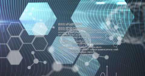 Futuristic Medical Data Processing and Molecular Technology - Download Free Stock Images Pikwizard.com