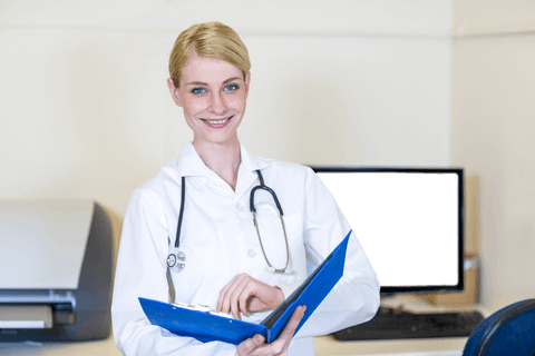 transparent background doctor reviewing medical chart - Download Free Stock Videos Pikwizard.com