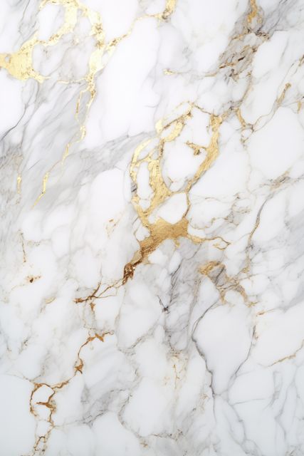 Elegant marble texture with gold veins, perfect for luxury design backgrounds. Its high-end appeal is ideal for creating sophisticated and stylish interiors or graphics.
