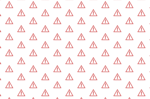 pattern of red warning signs with transparent background - Download Free Stock Videos Pikwizard.com