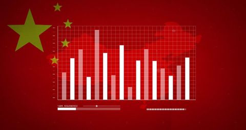 Data Analysis Visualization Chart on Chinese Economic Background - Download Free Stock Images Pikwizard.com