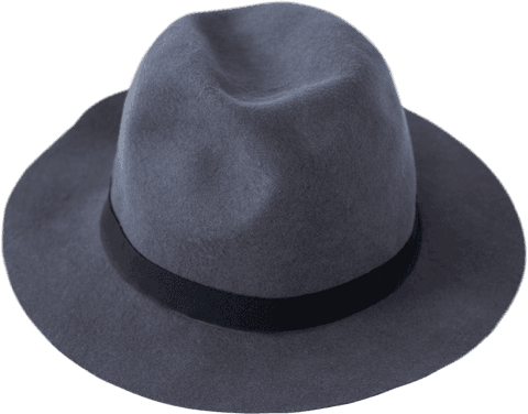 stylish gray hat isolated against transparent background - Download Free Stock Videos Pikwizard.com