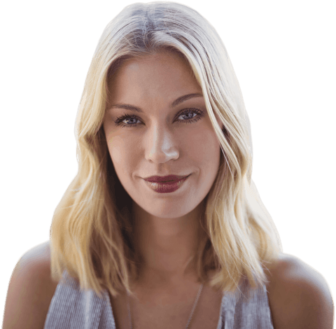 Transparent Portrait of Happy Smiling Caucasian Woman - Download Free Stock Videos Pikwizard.com