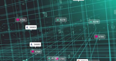 Digital Communication Interfaces with Data Networks - Download Free Stock Images Pikwizard.com