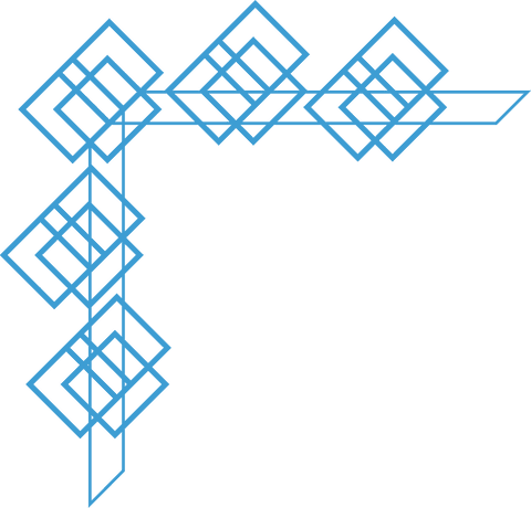 Geometric Blue Decor with Copy Space on Transparent Background - Download Free Stock Videos Pikwizard.com