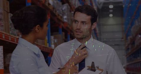 Team Consultation Overlaid with Financial Data in Warehouse