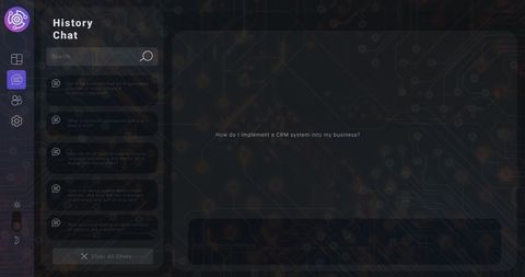AI Chat Interface with Digital Network Background - Download Free Stock Images Pikwizard.com