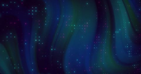 Abstract Glowing Light Spots on Fluid Blue and Black Background - Download Free Stock Images Pikwizard.com