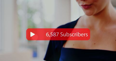 Woman focusing on growing audience engagement