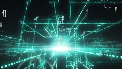 Dynamic 3D Network with Data Streams and Mathematics