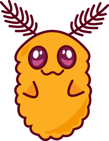 Fuzzy Oval Creature with Antler-like Features Transparent Character - Download Free Stock Videos Pikwizard.com