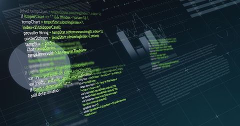 Advanced Data Processing and Visualization on Digital Interface - Download Free Stock Images Pikwizard.com