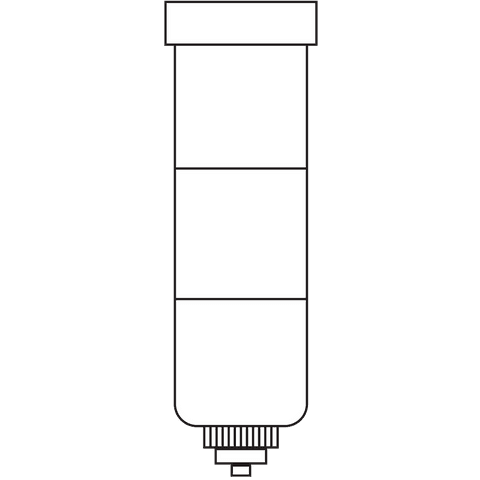 Transparent art paint tube png illustration isolated