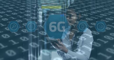 Innovative 6G Technology in Modern Data Center - Download Free Stock Images Pikwizard.com