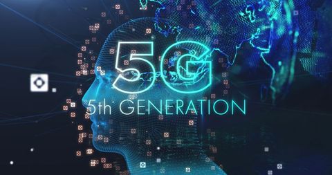 5G Technology Highlighting Future Connectivity - Download Free Stock Images Pikwizard.com