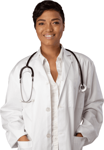 Transparent Image of Confident Nurse with Stethoscope - Download Free Stock Videos Pikwizard.com