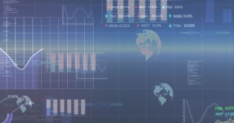 Digital Data Interfaces and Global Communication Concepts - Download Free Stock Images Pikwizard.com