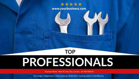 mechanic uniform with tools representing expertise and reliability - Download Free Stock Templates Pikwizard.com