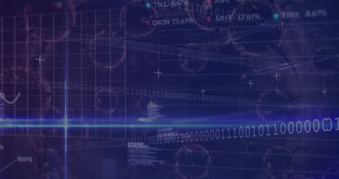 Digital Analysis Covid-19 Cells Business Technology Concept