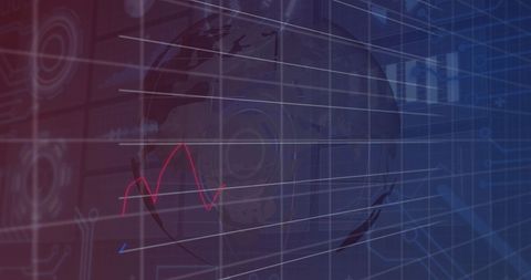 Global Financial Data and Digital Interface Concept - Download Free Stock Images Pikwizard.com