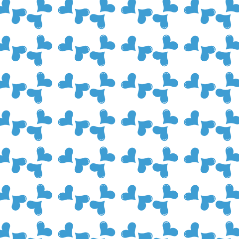 blue heart pattern on transparent background illustration - Download Free Stock Videos Pikwizard.com