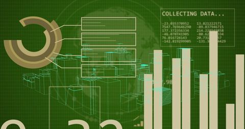 Global Financial Data Analysis Abstract - Download Free Stock Images Pikwizard.com