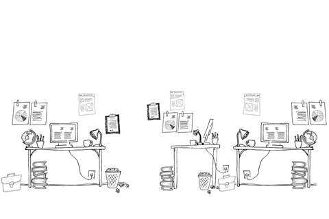 transparent business desks icon on transparent background - Download Free Stock Videos Pikwizard.com