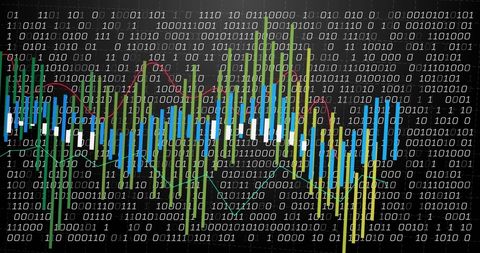 Binary Code Financial Data Visualization - Download Free Stock Images Pikwizard.com