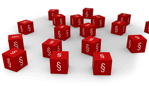 transparent red blocks with section symbol - Download Free Stock Videos Pikwizard.com