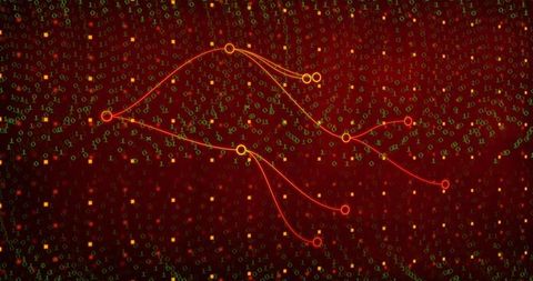 Digital Network Connections Over Binary Code