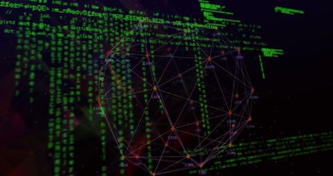 Digital Data Connection and Network Processing - Download Free Stock Images Pikwizard.com