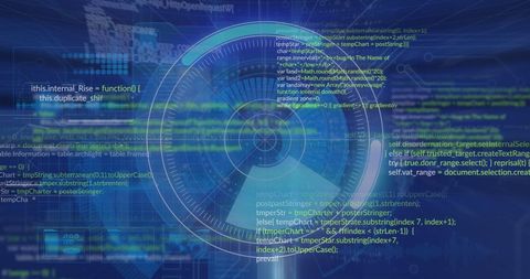 Futuristic Data Processing with Digital Interface Visualization - Download Free Stock Images Pikwizard.com