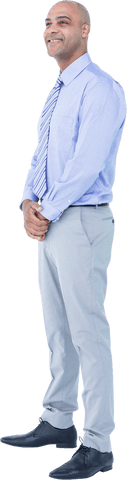 Happy Smiling Biracial Businessman on Transparent Background - Download Free Stock Videos Pikwizard.com