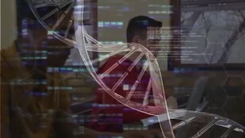 Students Engaged in Digital DNA Research and Analysis