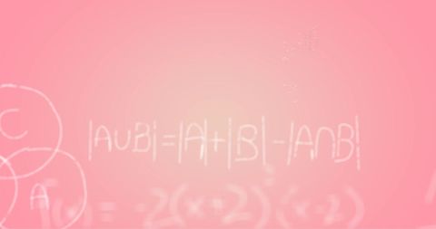Mathematical Formulae on Pink Background for Educational Concept - Download Free Stock Images Pikwizard.com