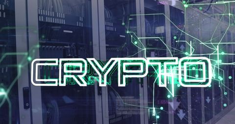 Crypto Technology in Modern Data Centers - Download Free Stock Images Pikwizard.com
