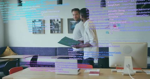 Coworkers Collaborating on Software Tasks with Code Overlay