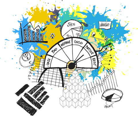 creative statistics charts on transparent background - Download Free Stock Videos Pikwizard.com