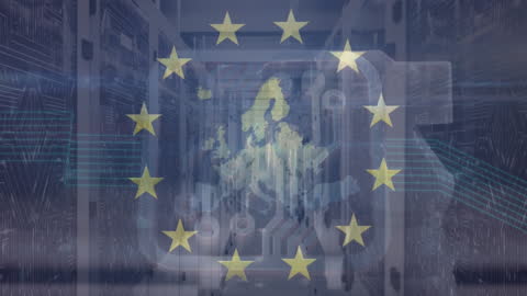 European Union Digital Network and Server Integration Concept