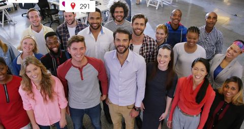 Diverse Professionals Engaging in Modern Workplace Environment - Download Free Stock Images Pikwizard.com