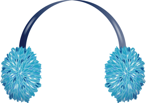 Digital Illustration of Blue Earmuffs on Transparent Background - Download Free Stock Videos Pikwizard.com