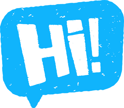 grunge hi! speech bubble on transparent background - Download Free Stock Videos Pikwizard.com