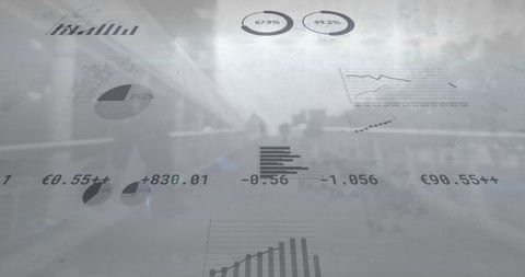 abstract data overlays cityscape illustrating global finance - Download Free Stock Images Pikwizard.com