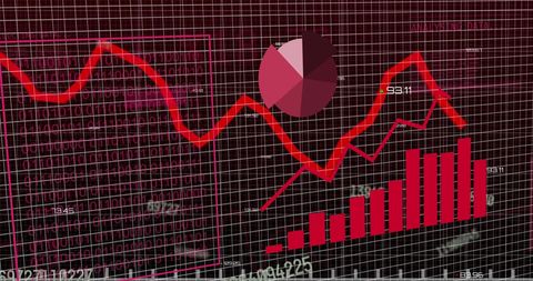 Digital Visualization of Financial Data - Download Free Stock Images Pikwizard.com