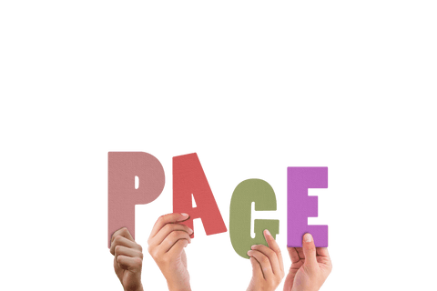 diverse hands holding colorful alphabet spelling transparent page - Download Free Stock Videos Pikwizard.com