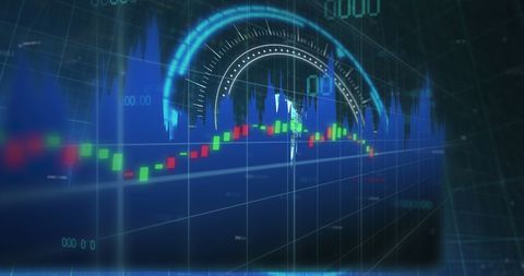 financial data visualization with currency analysis indicators - Download Free Stock Images Pikwizard.com