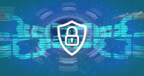 Blockchain Security with Digital Shield and Connections - Download Free Stock Images Pikwizard.com