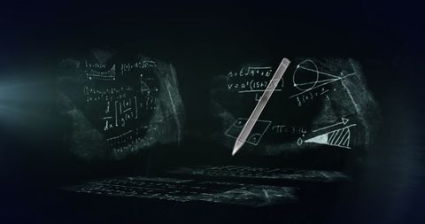 Concept of Mathematics and Science in Digital Learning - Download Free Stock Images Pikwizard.com